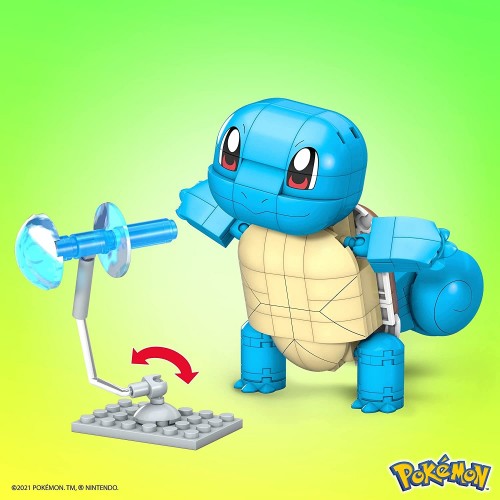 MEGA Pokemon Build And Show Squirtle, Building Set With 199 Bricks Special Pieces, Toy Gift For Ages 7 Up GKY95 / GYH00 88796197