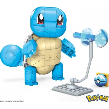 MEGA Pokemon Build And Show Squirtle, Building Set With 199 Bricks Special Pieces GKY95 / GYH00 887961971538