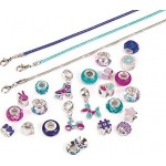 Make It Real Jewellery Making Sets For Children, Halo Charms Bracelets True Blue 1721 695929017217