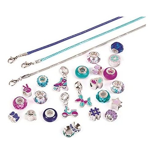 Make It Real Jewellery Making Sets For Children, Halo Charms Bracelets True Blue 1721 695929017217