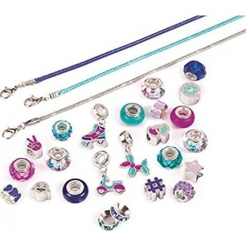 Make It Real Jewellery Making Sets For Children, Halo Charms Bracelets True Blue 1721 695929017217