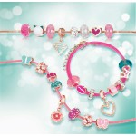 Make It Real Jewellery Making Sets For Children Halo Charms Bracelets Think Pink 1722 695929017224