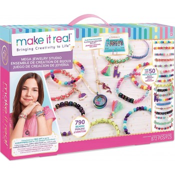 Make It Real Jewellery Making Sets For Children, Multi-Coloured 1515 695929015152