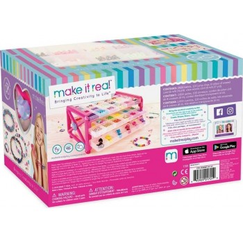 Make It Real Deluxe Beads Set 2.700 Pieces, Multicoloured, 1701 695929017019