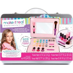 Make It Real All-In-One Glam Makeup Set. Girls Makeup Kit Is A Perfect Starter Cosmetic Set For Kids And Tweens. Includes Case 2