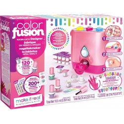 Make It Real Color Fusion Polish Designer, Diy, Creative Kit Designs Yourself, Childrens Nail Varnish Water-Based 2561 695929025