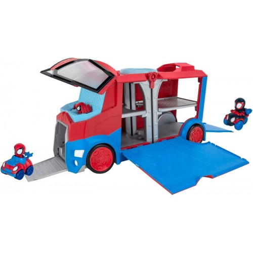 Jazwares Spidey - Vehicle Transporter + 2 Minis 35cm with Sound and Light SNF0051 191726409731