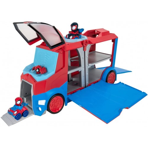 Jazwares Spidey - Vehicle Transporter + 2 Minis 35cm with Sound and Light SNF0051 191726409731