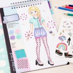 Make It Real Fashion Design Sketchbook: Pastel Pop.  3205 695929032050