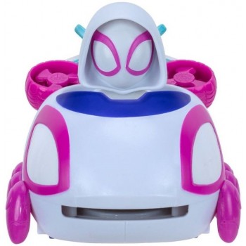 Jazwares Spidey - Φιγούρα 5cm με όχημα W1 - Ghost-Spider JWS00007 191726398523