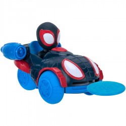 Jazwares Spidey - Φιγούρα 5cm με όχημα W1 - Miles Morales Spider-Man JWS00007 191726398530