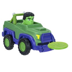 Jazwares Spidey - Figure 5cm with Vehicle W1 - Hulk JWS00007 191726398554