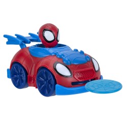 Jazwares Spidey - Figure 5Cm With Vehicle W1 - Spidey JWS00007 191726398516