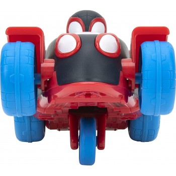 Jazwares Spidey And His Amazing Friends Pull Back Vehicle Miles Morales Spider-Man, Red And Black JWS00014-A / 2 191726398608