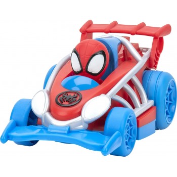 Jazwares Spidey - Pullback Όχημα 15Cm Με Φιγούρα W1 - Webbed Wheelies Spidy JWS00014-A / 1 191726398585