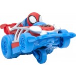 Jazwares Spidey And His Amazing Friends Webbed Wheelie Pull Back Vehicle Built Super Hero-Toys JWS00014-A / 1 191726398585