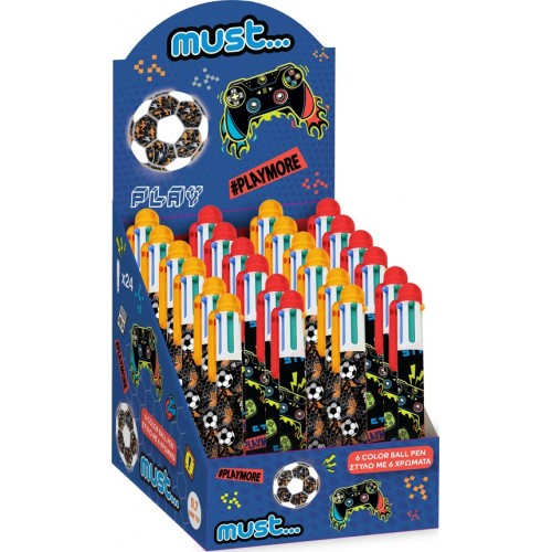 Diakakis imports Pencil with 6 colors boy 000584627 5205698553608