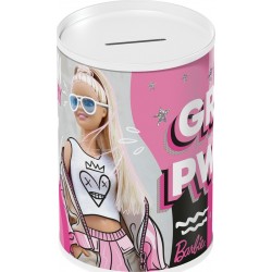 Diakakis imports Κουμπαράς Μεταλλικός Barbie 10x15 εκ. 000570331 5205698545863