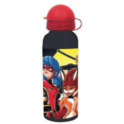 GIM Water Canteen Aluminium 520Ml Miraculous Ladybug 574-05232 5204549144354