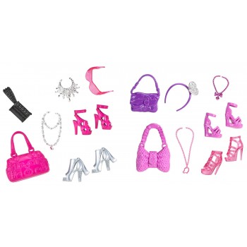 Mattel Παπούτσια/Αξεσουάρ(2 Σχέδια) N4811 027084674293