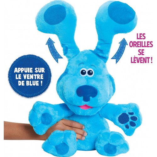 Giochi Preziosi Blues Clues And You Clues And You Peek-A-Boo Plush-Blue BLU02100 8056379115700