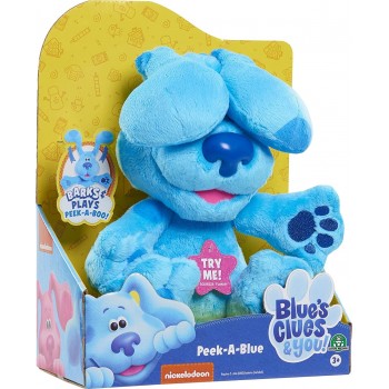 Giochi Preziosi Blues Clues And You Clues And You Peek-A-Boo Plush-Blue BLU02100 8056379115700