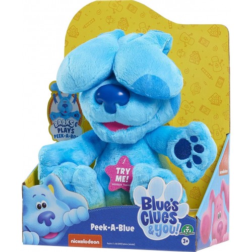Giochi Preziosi Blues Clues And You Clues And You Peek-A-Boo Λούτρινο - Μπλε BLU02100 8056379115700