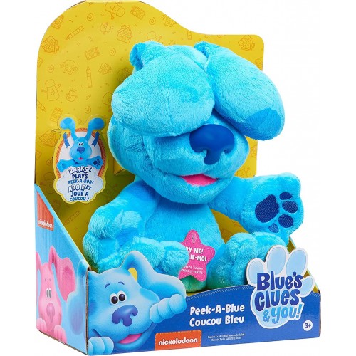 Giochi Preziosi Blues Clues And You Clues And You Peek-A-Boo Plush-Blue BLU02100 8056379115700