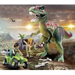 Playmobil Dinos T-Rex Attack With Raptor And Quad, Toy For Children Ages 4+ 71183 4008789711830