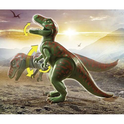 Playmobil Dinos Η Επίθεση Του Δεινοσαύρου T-Rex 71183 4008789711830