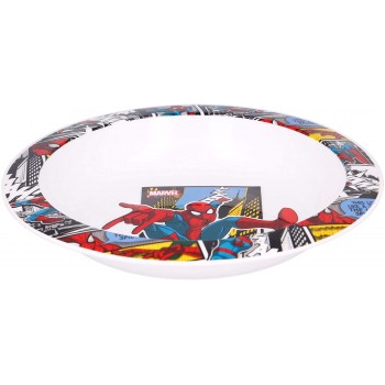 Stor Fund Plate Micro Kids Spiderman Street 20 cm B51348 8412497513482