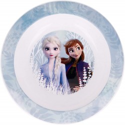 Stor Childrens Bowl - Without BPA - Suitable for Microwave | Frozen 2 Blue Forest B51046 8412497510467