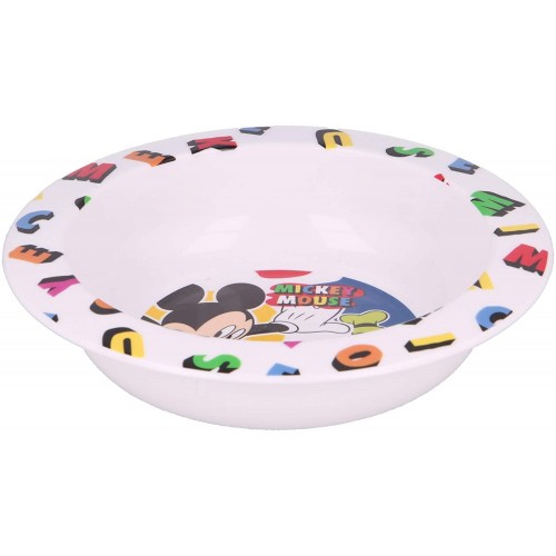 Stor Childrens Bowl - Without BPA - Suitable for Microwave | Mickey Cool Summer B50146 8412497501465