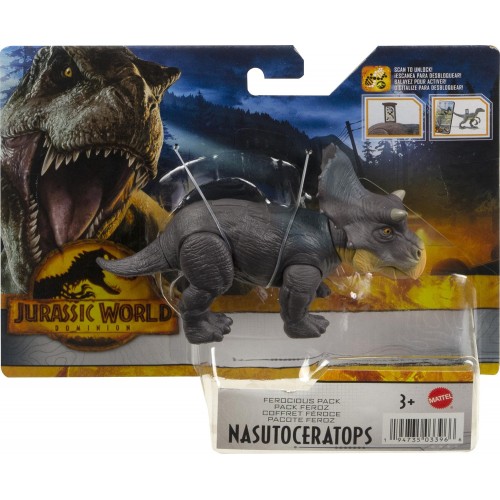 Mattel Jurassic World: Dominion Ferocious Pack Nasutoceratops HDX18 / HDX26 194735033966