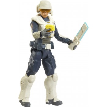 Mattel Disney Pixar Lightyear Security Guard Fremont 5 Inch Authentic Action Figure 12 Posable Joints HHJ78 / HHJ84 194735069057