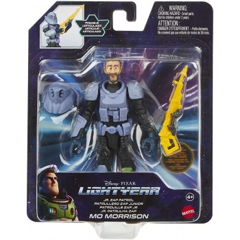 Mattel Disney Pixar Lightyear Junior Zap Patrol Mo Morrison Authentic HHJ78 / HHJ83 194735069293