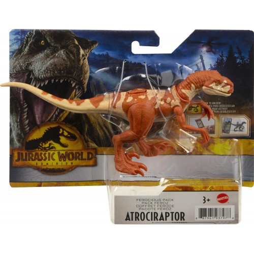 Mattel Jurassic World Νεες Βασικες Φιγουρες Δεινοσαυρων Atrociraptor HDX18 / GWC97 887961937978