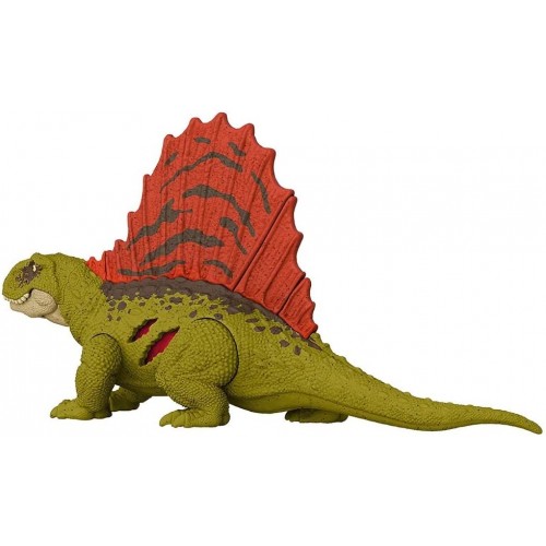 Mattel Jurassic World Extreme Damage Φιγουρες Δεινοσαυρων Με Σπαστα Μελη Dimetrodon GWN13 / GWN15 887961943702