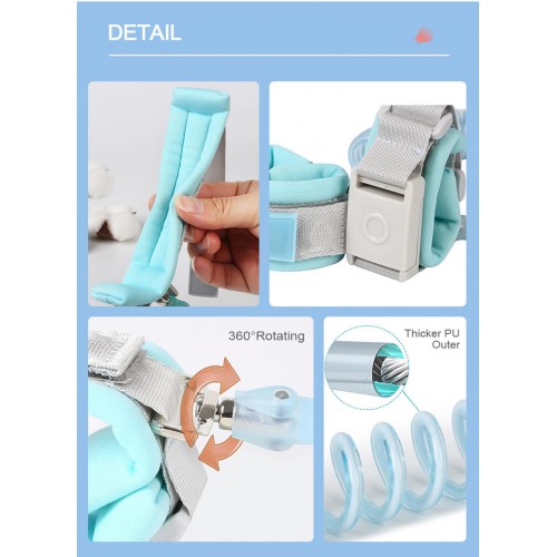 Toys-shop Choice Kaichi Βραχιολάκι Ασφαλείας Για Παιδιά Anti Lost Strap Μπλε JM087969 / Blue 5202200004405