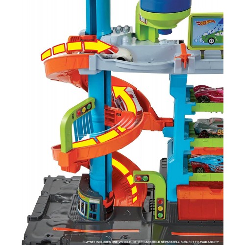 Mattel Mega  Car Wash Play Set HDP05 194735028955