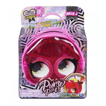 Spin Master Purse Pets - Micro Fashion Clutch Bag With Rotating Eyes Version 12 - 1 Τμχ 6062213 778988375259