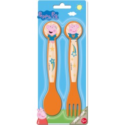Stor Peppa Cutlery Set of 2 B41276 8412497412761