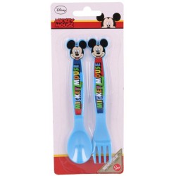 Stor Mickey Cutlery Set of 2  B50116 8412497501168