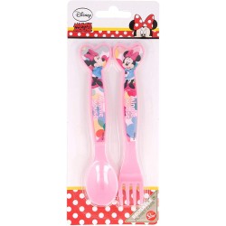 Stor Minnie Cutlery Set of 2  B51116 8412497511167