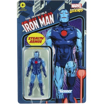 Hasbro Marvel Legends Retro Stealth Suit Iron Man 10Cm F2648 / F2668 5010993848850