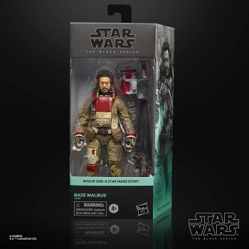 Hasbro Star Wars The Black Series Baze Malbus 6-inch-scale Rogue One: A Story Collectible F2898 5010993905164