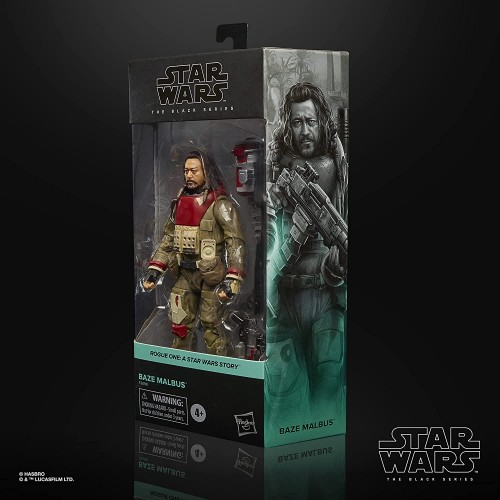 Hasbro Star Wars The Black Series Baze Malbus 6-inch-scale Rogue One: A Story Collectible F2898 5010993905164
