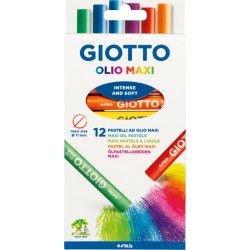 Giotto Olio Maxi Ladopastel 12Pcs 000293400 8000825048500