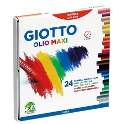 Giotto Λαδοπαστελ 24 Χρώματα 000293100 8000825265402