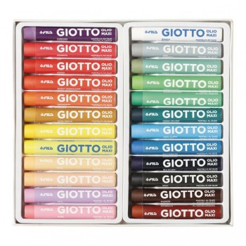 Giotto Λαδοπαστελ 24 Χρώματα 000293100 8000825265402